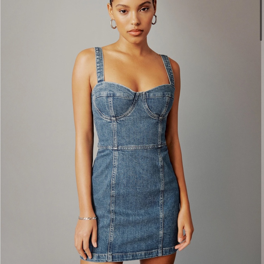 REFORMATION jean dress